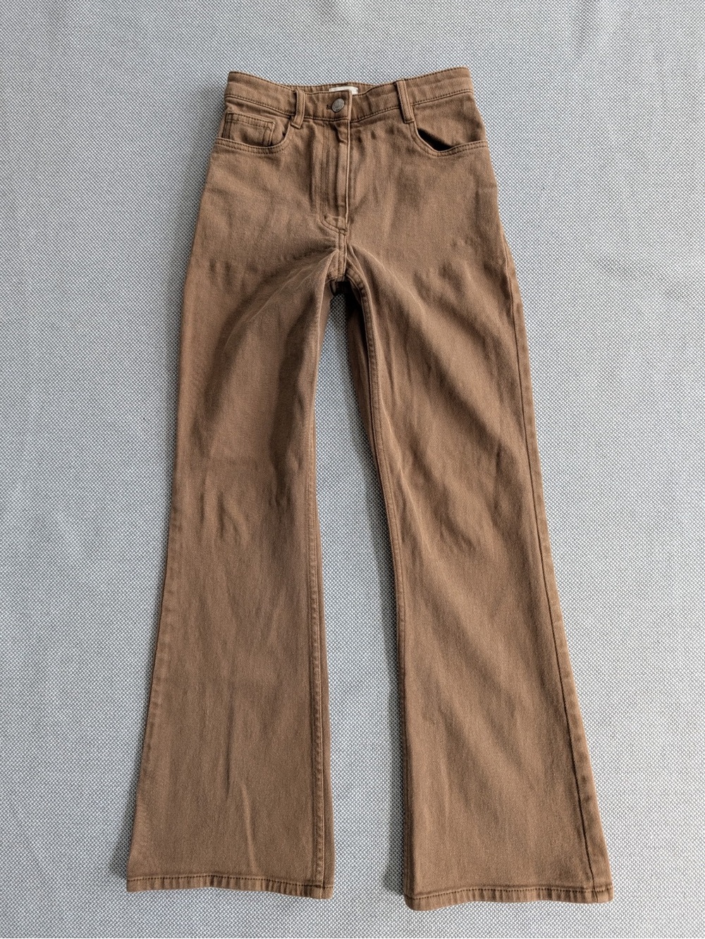 Wilfred Brown Flared High-Rise Jeans